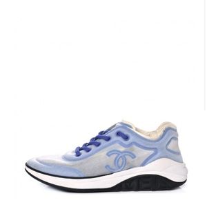 Chanel Mesh Royal Blue sneakers